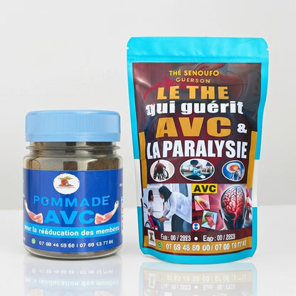 Thé Médicinal Anti-Paralysie +Pommade Bien-être Neurologique